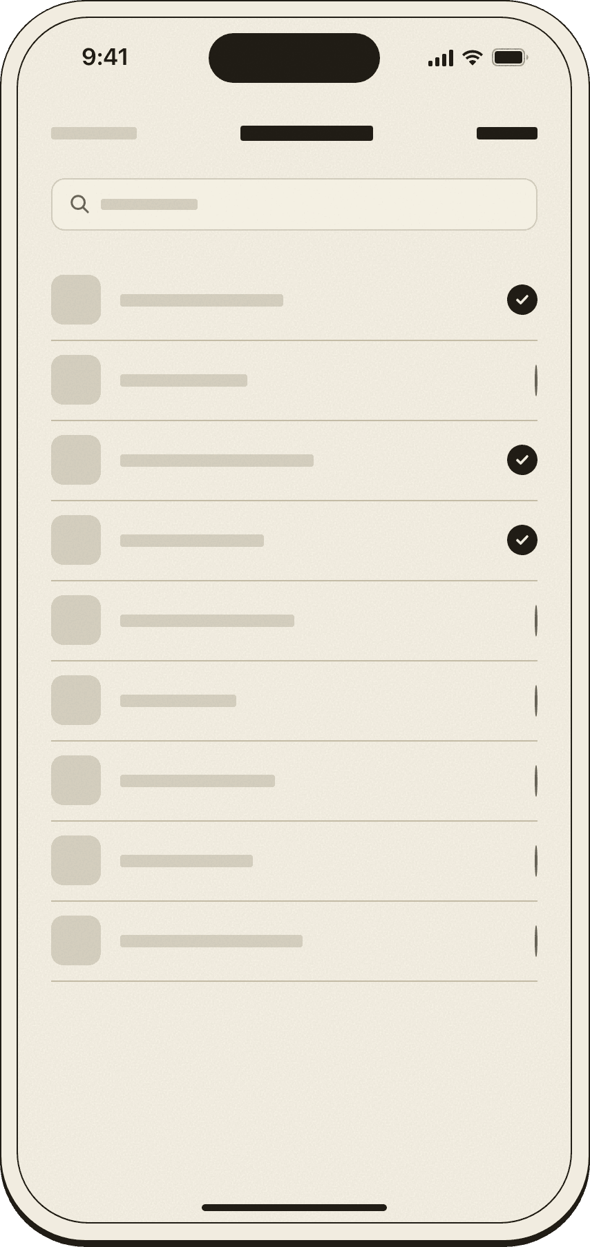 La lista de apps de Buendía en el iPhone, con tres marcadas para bloquear.